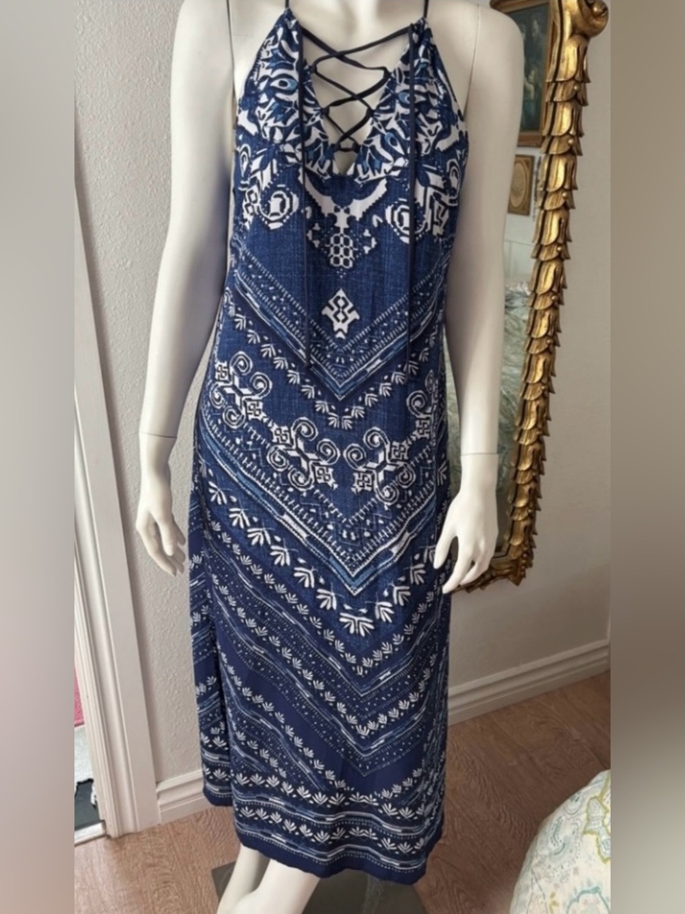 Laundry by design Blue Maxi Summer Dress